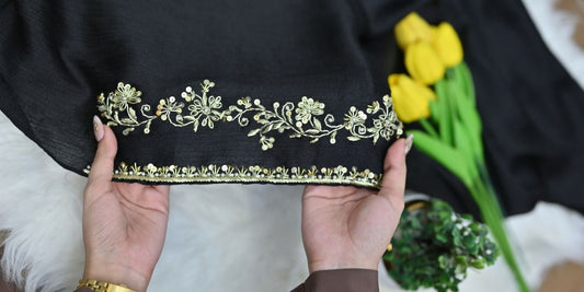 How to Care for Embellished Hijabs in Pakistan: Kora, Resham, Moti & Stone Work