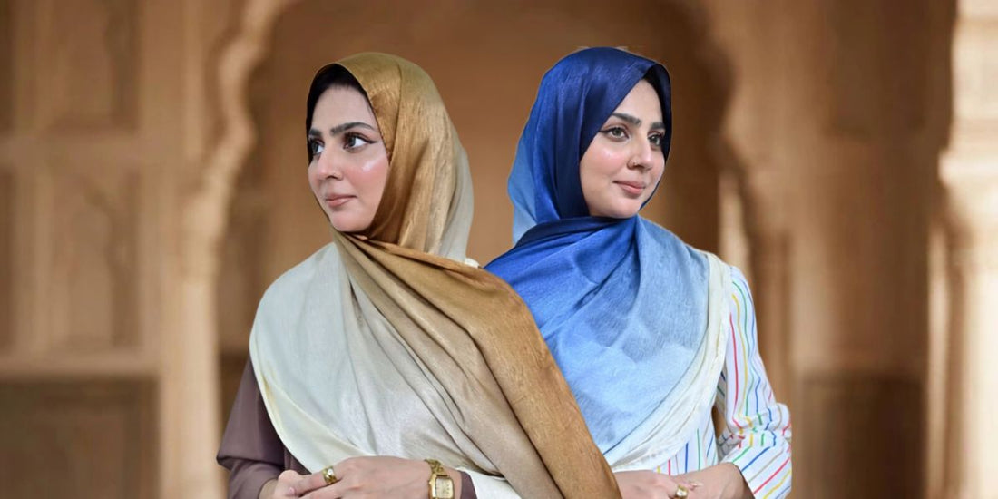 How to Style a Silk Hijab with Pakistani Formal Wear — A Complete Guide