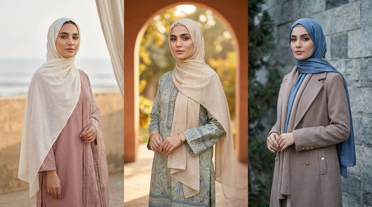 Best hijab fabrics for Karachi, Lahore and Islamabad climates in Pakistan