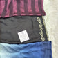 The Sabrah Signature Three — Black Kora + Royal Blue Ombré + Plum Stripe | Pack of 3 | Save PKR 700 | Designer Hijab Bundle Pakistan