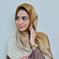 Narangi + Fajar — Terracotta & White Camel Ombré Silk Pack of 2 | Save PKR 400