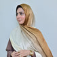Lilac, Magenta & Camel Ombré Silk Hijab Pack of 3 | Save PKR 900