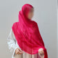 The Seven Shades — Almas Silver + Zinc Teal Ombré + Light Pink Ombré + Sama Sky Blue Stripe + Nayab Light Purple Stripe + Cherry Red Organza + Mint Green Organza | Pack of 7 | Save PKR 1,170