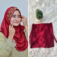 The Festive Three with Naqab — Mehr + Gulrukh + Nazneen | Designer Hijab Pack of 3 | Save PKR 1,000