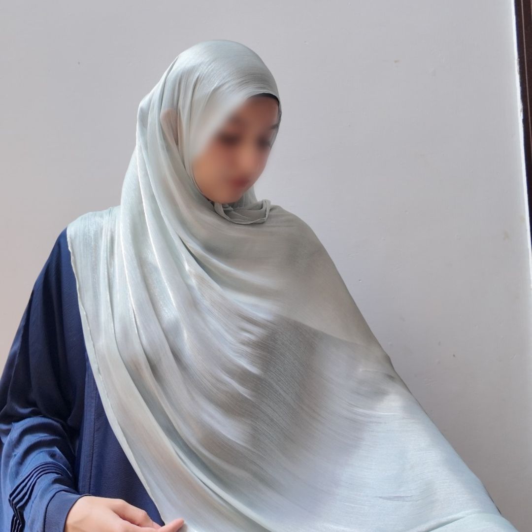 The Seven Shades — Almas Silver + Zinc Teal Ombré + Light Pink Ombré + Sama Sky Blue Stripe + Nayab Light Purple Stripe + Cherry Red Organza + Mint Green Organza | Pack of 7 | Save PKR 1,170