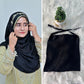 The Cool Tones with Naqab — Almas + Aarzu + Nazneen | Designer Hijab Pack of 3 | Save PKR 1,000