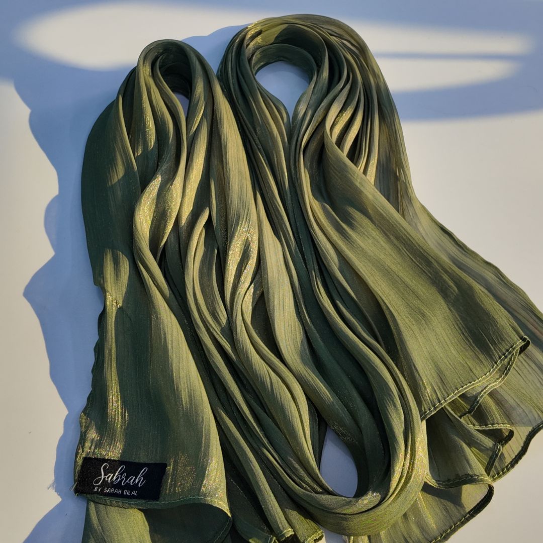 The Ultimate Collection — All 9 Colours Organza Silk Hijab Pack of 9 | Save PKR 2,150 + Free Delivery