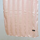 Bahar — Peach Jacquard Stripe Silk Hijab | Bridal Silk Scarf Pakistan