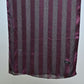 Jawhar — Plum Tonal Stripe Silk Hijab | Bold Designer Hijab Pakistan