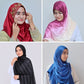 The Wedding Season Four — Gulrukh Red + Shola Magenta Ombré + Shab Black Stripe + Royal Blue Organza | Pack of 4 | Save PKR 735
