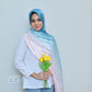 Zinc + Lilac — Blush Teal & Mauve Rose Ombré Silk Pack of 2 | Save PKR 400