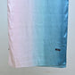 Zinc — Blush to Teal Ombré Silk Hijab | Luxury Silk Scarf Pakistan
